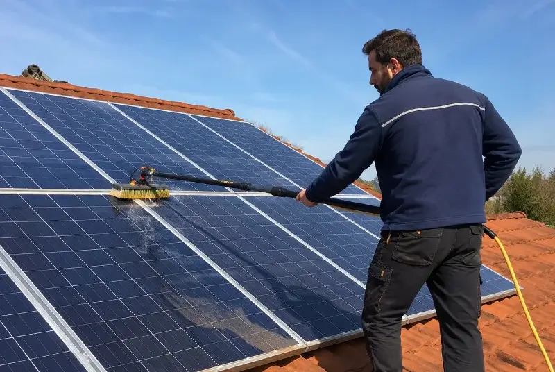 Nettoyage et entretien de panneaux solaires à Chazay-d'Azergues